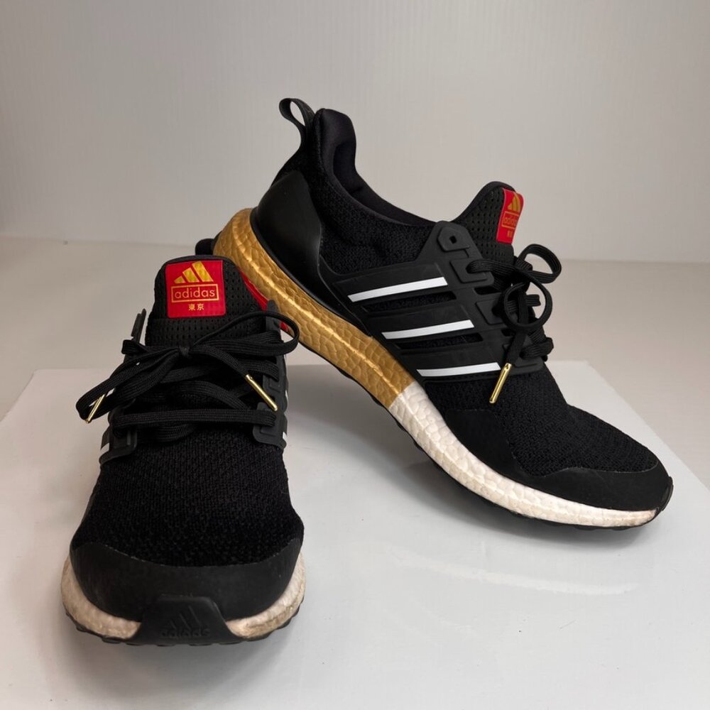 Adidas Shoe Men 11.5 Ultra Boost DNA Tokyo Lace Sneaker Street Run Gym Core Go